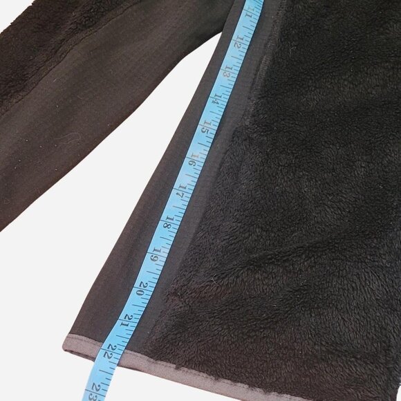 So Faux fur Zip up Black Jacket with Hood - Picture 6 of 8